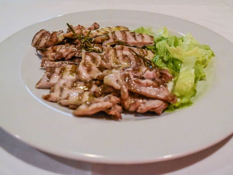 Tagliata Anchette di Pollo Rosmarino