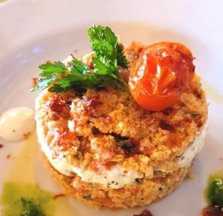 Panzanella con Stracciatella